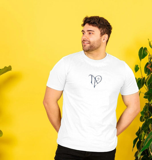 TAD logo on white regular t-shirt