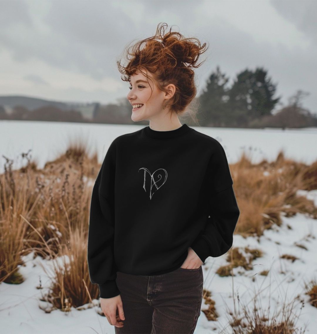 TAD logo oversized jumper