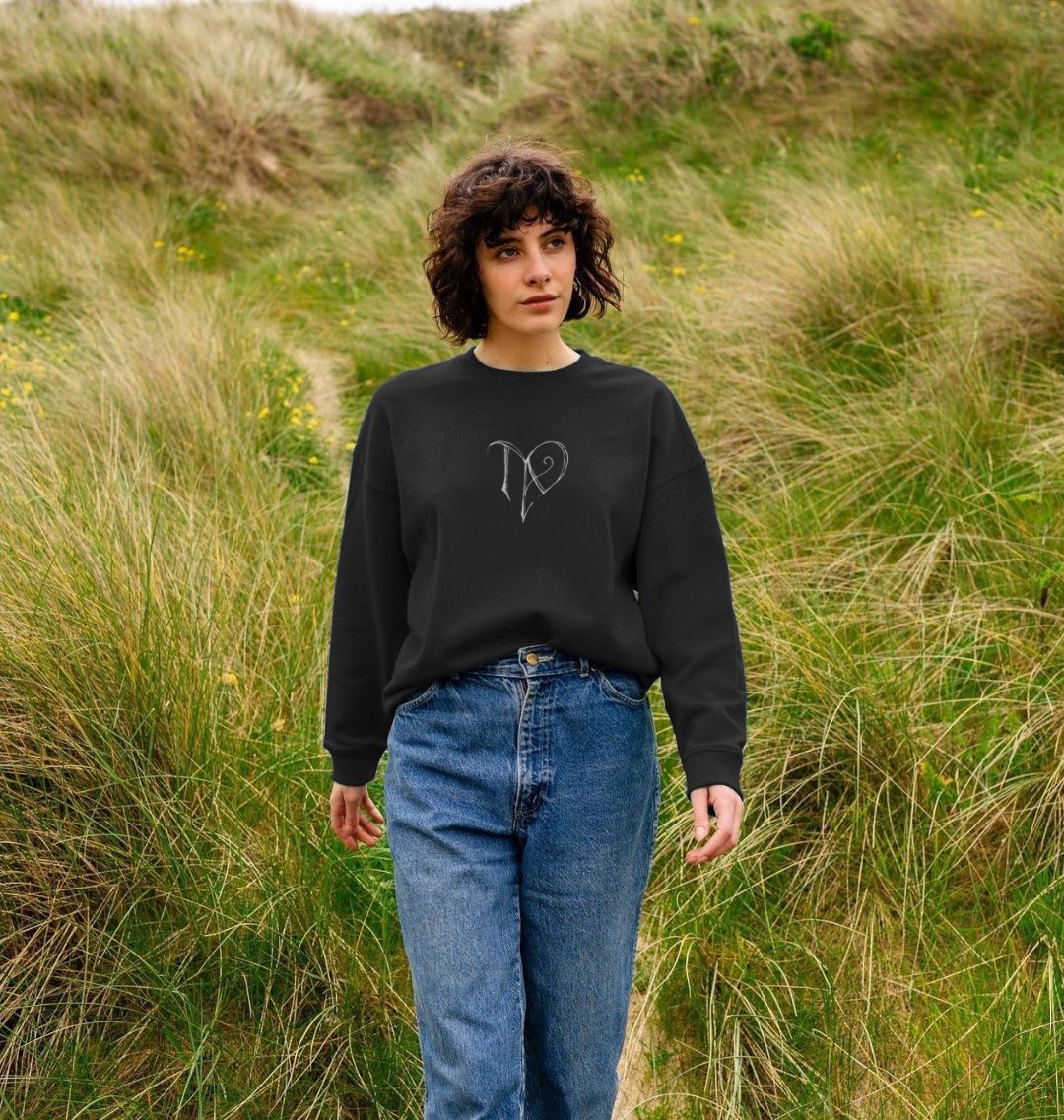 TAD logo oversized jumper