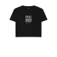 Black Printed T-shirt Front