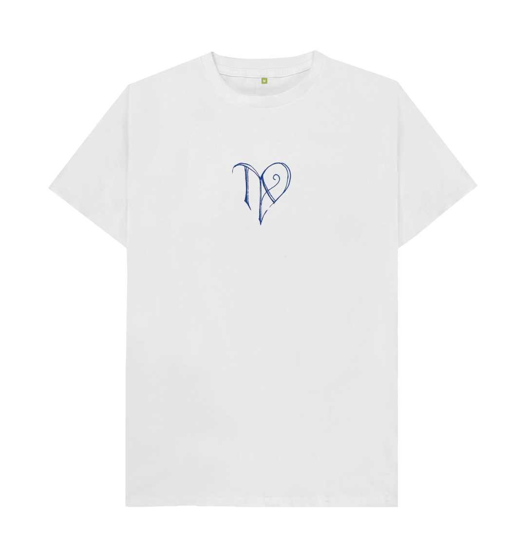 White Printed T-shirt Front