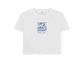 White Printed T-shirt Front