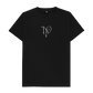 Black Printed T-shirt Front
