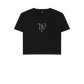 Black Printed T-shirt Front
